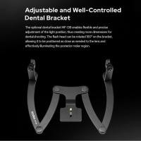 ราคา happyday365-th godox mf-db ตัวยึดแฟลชที่ยืดหยุ่นกับคู่ติดตั้งอลูมิเนียมอัลลอยด์ 360 °หัวสำหรับการถ่ายภาพทันตกรรมภาพบุคคลที่เข้ากันได้ Nikon/Sony DSLR (40568077117)