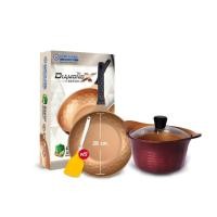 ราคา Korea King Diamond X Series 1 ใบ (มีตะหลิวในกล่อง) + Korea King Pot S2 Series (รุ่นใหม่) 1 ใบ (23759070137)