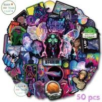 ราคา สติ๊กเกอร์ Neon 172 สีนีออน สีสวยมาก 50 ชิ้น นาซ่า nasa นักบิน อวกาศ สเก็ตบอร์ด surf skating เซิร์ฟสเก็ต เพลง skateboard (21111343768)