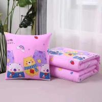 ราคา หมอนผ้าห่ม เบาะผ้าห่ม หมอนโซฟา ผ้าห่มพับเป็นหมอนอเนกประสงค์ 100*150 CM (17112557551)