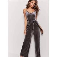 ราคา Forever 21 Jumpsuit Velvet Palazzo จั้มสูทสายเดี่ยวขายาว สายปรับระดับได้ ผ้ากำมะหยี่ งานเรียบงานหรูดูแพง ใส่แล้วขับผิวดี (3044854836)