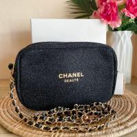ราคา (ผ่อน 0%) แท้ %❗กระเป๋าเครื่องสำอางค์ CHANEL Premium Gift (24106664488)