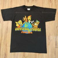 ราคา FLINTSTONES UNIVERSAL STUDIOS CARTOON เสื้อลายการ์ตูน ลายหนัง (12173010629)