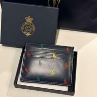 ราคา กระเป๋าใส่บัตร Polo Ralph Lauren Leather Card holder (18689223254)