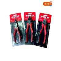 ราคา Solo คีมอเนกประสงค์ 3in1 หนีบ ย้ำสายไฟ ผ่อนแรง คีมช่างไฟ (25139567555)