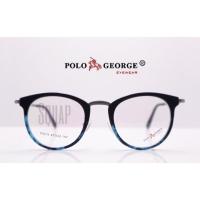 ราคา กรอบแว่นตา Polo George รุ่น P5019 (การันตีของแท้%) รับประกันสินค้า 1 ปีเต็ม (6465751298)