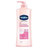 ราคา Vaseline healthy white UV lightening vitamin B3 370 ml. ฟื้นฟูบำรุงเพื่อผิวกระจ่างใสขึ้น ครีมทาผิว บำรุงผิว (7658197090)
