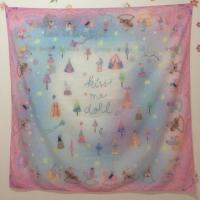 ราคา ผ้าพันคอ kiss me doll ของแท้ มือสอง (341925812)