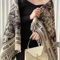ราคา DIOR2519 ผ้าพันคอแคชเมียร์ Jungle Animal Shawl Star Bib ผ้าพันคอยาว Letter Keep Warm (41619304161)