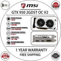 ราคา Msi GeForce GTX 950 2G GDDR5 OC V2 คอมพิวเตอร์เดสก์ท็อปอิสระ GTX 950 เกมกราฟิกการ์ด 2G D5 การใช้พลังงานต่ํา (29069092356)