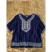 ราคา เสื้อผ้าสปันลายปักป้ายearn (21781416884)