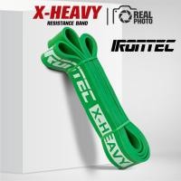 ราคา ยางยืดออกกำลังกาย Resistance Band สีเขียว X-HEAVY - เครื่องออกกำลังกสย แบรนด์ IRONTEC (18757464547)