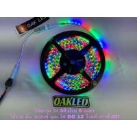 ราคา ไฟม้วนแอลอีดีมะรุมวิ่ง3สี ความยาว5เมตร ไฟม้วนแอลอีดีวิ่ง3สี RGB ไฟม้วนไฟมะรุมวิ่ง5เมตร รองรับ DC12โวลต์ เท่านั้น (42251240327)