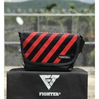 ราคา Fighter กระเป๋าสะพายข้าง Collections Off-White(แดง) (ส่งด่วน) กทม.1 วันถึง ตจว.2-3วันถึง เปิดการมองเห็น Ai Shopee (7381764148)