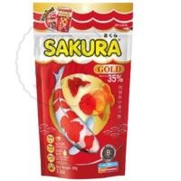 ราคา อาหารปลา SAKURA GOLD เม็ดจิ๋ว, เม็ดเล็ก ขนาด 50g. 100g. อาหารปลาซากุระ (24307473413)