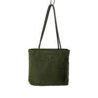 ราคา Prada Tote Bag Tessuto City Taste Nylon Khaki Green B7276 ส่งตรงจากญี่ปุ่น มือสอง (44167904451)