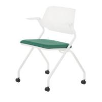ราคา Modernform เก้าอี้เอนกประสงค์ เก้าอี้สัมมนา รุ่น SAYA สีเขียว (2660530220)