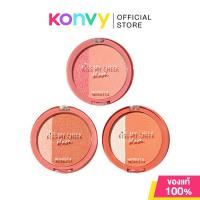 ราคา Merrezca Kiss My Cheek Blush 6g เมอร์เรซกา บลัชออน Two-Tone (7659795391)