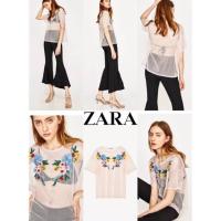 ราคา เสื้อผ้าแบรนด์เนม แบรนด์ZARAแท้% (1237006655)