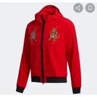 ราคา เสื้อแจ็กเก็ต Adidas ลายเสือ สีแดง (14998854484)