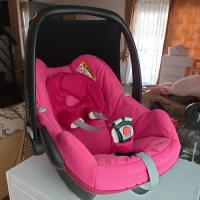 ราคา คาร์ซีทกระเช้ามือสอง MAXI-COSI Pebble เด็กแรกเกิด ถึง 12 เดือน นน.13กก. คาร์ซีทมือสอง สภาพดี Second hand Carseat (20878144447)