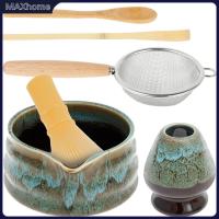 ราคา 6 ชิ้น Matcha Whisk ชุดรวมชามเซรามิกเครื่องมือไม้ไผ่เหมาะสําหรับผู้เริ่มต้นคนรักชา SHOPTKC9102 (40964457349)