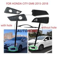 ราคา สําหรับ HONDA CITY GM6 2015 2016 2017 2018 กันชนหน้าไฟตัดหมอก Garnish/Bumper ฝาครอบไฟตัดหมอก (26858475050)