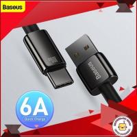 ราคา ถูก/แท้ Baseus สายชาร์จ Huawei 100W TypeC รองรับ SuperCharge 6A QC3.0 Xiaomi CHARGE TURBO (23790762898)