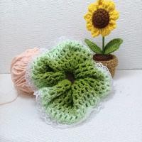 ราคา ผ้าผูกผมถักโครเชต์แฮนด์เมดพร้อมไหมพรมเนื้อนุ่มไม่ระบาย (44417731922)