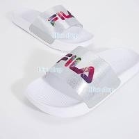 ราคา รองเท้าแตะ ฟิลล่า FILA Cosmo รองเท้าแตะผู้หญิง สีขาวเงิน สินค้าของแท้จากช้อป (19280421992)