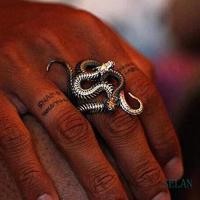 ราคา Sel คู่แหวนกระดูกงูสามารถรวมแฟชั่นปรับแหวนงูสัตว์แหวนเครื่องประดับวินเทจแหวนสําหรับผู้หญิง Me (26883018983)