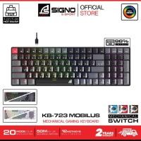 ราคา (คีย์บอร์ด เกมมิ่ง) SIGNO E-Sport Mechanical Gaming Keyboard MOBILUS รุ่น KB-723 (29273117430)