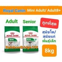 ราคา Royal Canin Mini Adult 8kg Exp.2026 / Royal Canin Mini Adult 8+ ถุง 8kg (2026) โรยัลคานิน สุนัขพันธุ์เล็ก ถุง 8 กก. (20613420617)