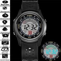 ราคา Synoke แฟชั่น Ins สไตล์นาฬิกาดิจิตอลสําหรับเด็ก Grill Original ยี่ห้อ PU สาย 3 ATM นาฬิกาข้อมือผู้หญิงกันน้ํา 12/24 ชั่วโมงนาฬิกาปลุก (40470748163)