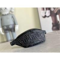 ราคา LOUIS VUITTON Discovery กระเป๋าคาดเอว แต่งขอบหนังวัว กระเป๋าคาดหน้าอก กระเป๋าผู้ชาย M21427 669 (25744142873)