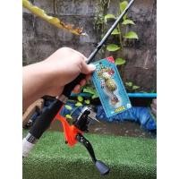 ราคา จัดให้เเล้วชุดตีตกปลาตีเหยื่อปลอม คัน weebass 6ฟุต พร้อมรอกเเละเหยื่อ (20570729431)