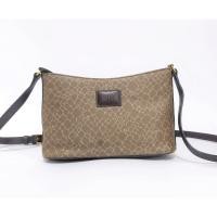 ราคา Nina Ricci vintage maroquinerie giraffe pattern leather bag กระเป๋าสะพายข้าง แบรนด์แท้ ของแท้ (29706323903)