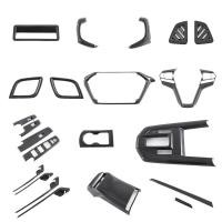 ราคา สําหรับ ISUZU D-MAX 2021-2023 ภายในรถ garnish DMAX ฝาครอบแผงสวิตช์กระจกไฟฟ้า ฝาครอบแผงเกียร์ trim (23465013864)