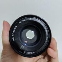 ราคา minolta md rokkor 50mm f1.7 (6038478948)