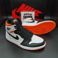 ราคา สินค้าใหม่ พร้อมส่ง NIKE AIR JORDAN 1 RETRO HIGH OG "ELECTRO ORANGE" (12701571174)