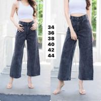 ราคา 34-44 กางเกงยีนส์ bigsize ทรงวินเทจ สีดำ/ดำสโนว์ มีถึงเอว 44 จ้า (7040687614)