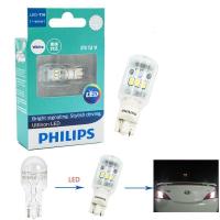 ราคา ส.ล : 1 ลูก หลอดไฟถอยหลังรถยนต์ T16, T15 Philips LED Ultinon (43363523777)