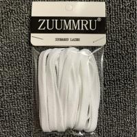 ราคา เชือกผูกรองเท้าแบนสีดำและขาว เหมาะสำหรับ Nike Air Max 90 และ Air Force 1 (42568856283)