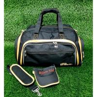 ราคา ขายเซตกระเป๋าพร้อมหมวก Wilson ใส่เสื้อผ้าอุปกรณ์ Golf , Tennis มือสอง แท้✅️✨️ สภาพดี (29526141659)