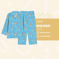 ราคา Josilins ชุดนอน เด็ก ป้าย momoji ลิขสิทธิ์ ดิสนีย์ Disney ลาย Toy Story Star เสื้อแขนยาว ขายาว ผ้าวูเว่น (25695757820)