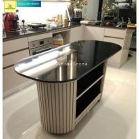 ราคา 99HomeStore ไอส์แลนด์ครัว (ทอปหินสังเคราะห์) ก45/65*ย120/150*ส85 (22504739450)