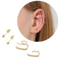 ราคา Set (4 ชิ้น) Ezra Alloy Earcuff Clip ต่างหูแฟชั่นเกาหลี รับ 4 ต่างหู (42470816280)