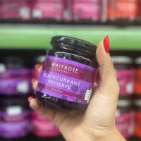 ราคา จากUK waitrose blackcurrant preserves 340g. แจมแบล็คเคอแรนท์t (27471313538)
