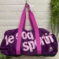 ราคา กระเป๋าเดินทาง ผ้าร่ม พับเก็บได้ ยี่ห้อ Le Coq Sportif ใบใหญ่ กว้าง 18 สูง 12 ก้น 7 นิ้ว ราคา 150 บาท (23073075081)