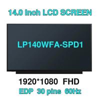 ราคา 14.0 นิ้ว LP140WFA-SPD1 IPS 1920X1080 แผง LCD สําหรับแล็ปท็อปสําหรับบุรุษและสตรี Lenovo Ideapad S340-14IML Matrix หน้าจอ LCD (41667695974)